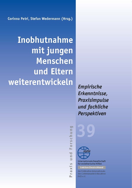 Cover Publikation Inobhutnahme weiterentwickeln der IGFH und des Perspektive-Instituts Bonn